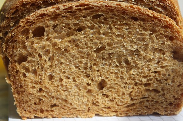 Хлеб пшенично-ржаной долгой расстойки на холоде